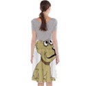 Dog Cute Sitting Puppy Pet Midi Beach Skirt View2