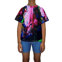 Global Warming 6 Kids  Short Sleeve Swimwear