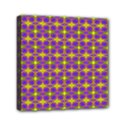 Purple Yellow Swirl Pattern Mini Canvas 6  x 6  View1