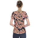 Crying Kim Kardashian Short Sleeve Front Detail Top View2