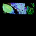 Lilac And Lillies 1 Flap Messenger Bag (L)  View1