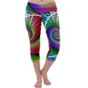 Head Spiral Self Confidence Capri Yoga Leggings View1