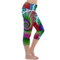Head Spiral Self Confidence Capri Yoga Leggings View3