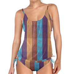 Background Desktop Squares Tankini Set