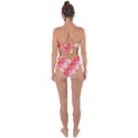 Background Desktop Pink Sun Stars Tie Back One Piece Swimsuit View2