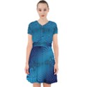 Background Brush Particles Wave Adorable in Chiffon Dress View1