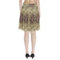 Fractal Art Colorful Pattern Pleated Skirt View2