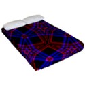 Pattern Abstract Wallpaper Art Fitted Sheet (Queen Size) View2