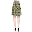 Golden Ornate Intricate Pattern A-Line Skirt View2