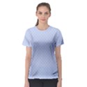 Alice Blue Mini Footpath in English Country Garden  Women s Sport Mesh Tee View1