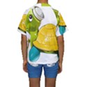 Turtle Sea Turtle Leatherback Turtle Kids  Short Sleeve Swimwear View2