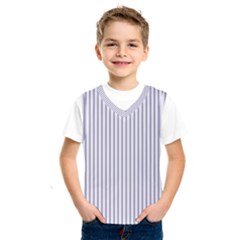 Mattress Ticking Narrow Striped Pattern In Usa Flag Blue And White Kids  Sportswear