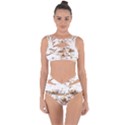 Skull Bone Skeleton Bones Bandaged Up Bikini Set  View1