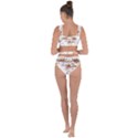 Skull Bone Skeleton Bones Bandaged Up Bikini Set  View2
