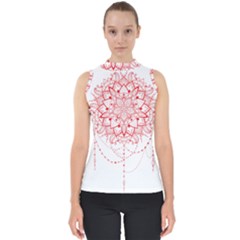 Mandala Pretty Design Pattern Shell Top