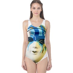 Porcelain Mask Minature Mask One Piece Swimsuit