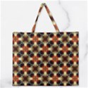Kaleidoscope Image Background Zipper Large Tote Bag View1