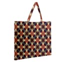 Kaleidoscope Image Background Zipper Large Tote Bag View2