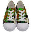 Lillies In The Terracota Vase 5 Kids  Low Top Canvas Sneakers View1