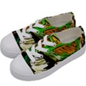 Lillies In The Terracota Vase 5 Kids  Low Top Canvas Sneakers View2