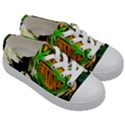 Lillies In The Terracota Vase 5 Kids  Low Top Canvas Sneakers View3