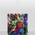 Lillies In The Terracotta Vase 3 Full Print Rope Handle Tote (Large) View2
