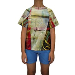 Hidden Strings Of Purity 6 Kids  Short Sleeve Swimwear