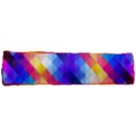 Abstract Background Colorful Pattern Full Print Rope Handle Tote (Small) View3