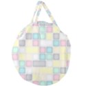 Background Abstract Pastels Square Giant Round Zipper Tote View1