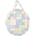 Background Abstract Pastels Square Giant Round Zipper Tote View2