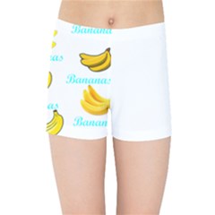 Bananas Kids Sports Shorts by cypryanus