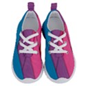 Abstract Background Colorful Strips Running Shoes View1