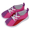 Abstract Background Colorful Strips Running Shoes View2