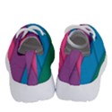 Abstract Background Colorful Strips Running Shoes View4