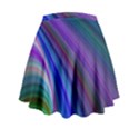 Background Abstract Curves Mini Flare Skirt View2
