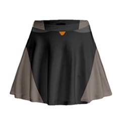 Sowa Owls Bird Wild Birds Pen Mini Flare Skirt