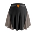 Sowa Owls Bird Wild Birds Pen Mini Flare Skirt View2