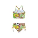 Dog Character Animal Flower Cute Girls  Tankini Swimsuit View2