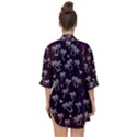 Tropical pattern Open Front Chiffon Kimono View2
