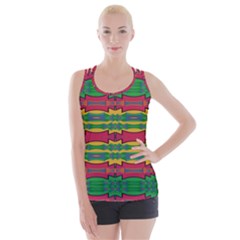 Shapes Rows Pattern                                      Criss Cross Back Tank Top