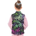 Misc shapes on a black background                                   Kid s Puffer Vest View2