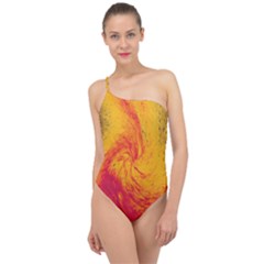 Pele 30 Classic One Shoulder Swimsuit