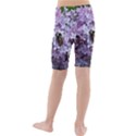 Lilac Bumble Bee Kids  Mid Length Swim Shorts View2
