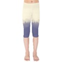 Cloudy Foggy Forest with pine trees Kids  Capri Leggings  View1