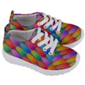 Colorful textured shapes pattern                              Kids  Lightweight Sports Shoes View3