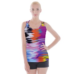 Waves                                   Criss Cross Back Tank Top