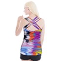 Waves                                   Criss cross Back Tank Top View2