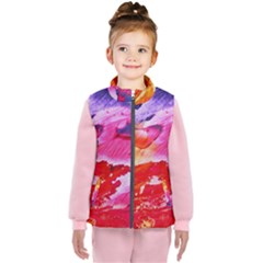 Red Purple Paint                               Kid s Puffer Vest