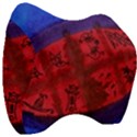 Red Egg Velour Head Support Cushion View3