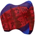Red Egg Velour Head Support Cushion View4